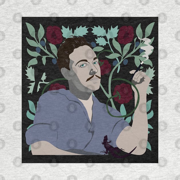 Tennessee Williams by Goddess of the Bees 